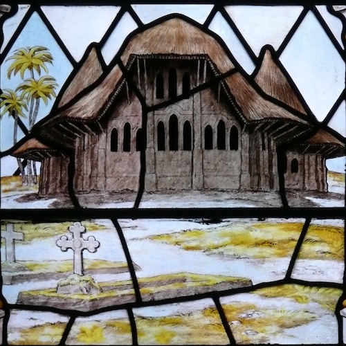 Colonial Themes in Stained Glass, Home and Abroad: A Visual Survey