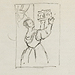 Fig. 7 Maude Alethea Stanley (1833-1915), Titian's daughter holding up a jewelled casket (1857), pencil drawing and annotation opposite page 31 in Stanley's copy of the Catalogue of the Art Treasures of the United Kingdom collected at Manchester in 1857, bequeathed by H. H. Harrod. Reproduced courtesy of V&A Images/Victoria and Albert Museum, London (www.vam.ac.uk).