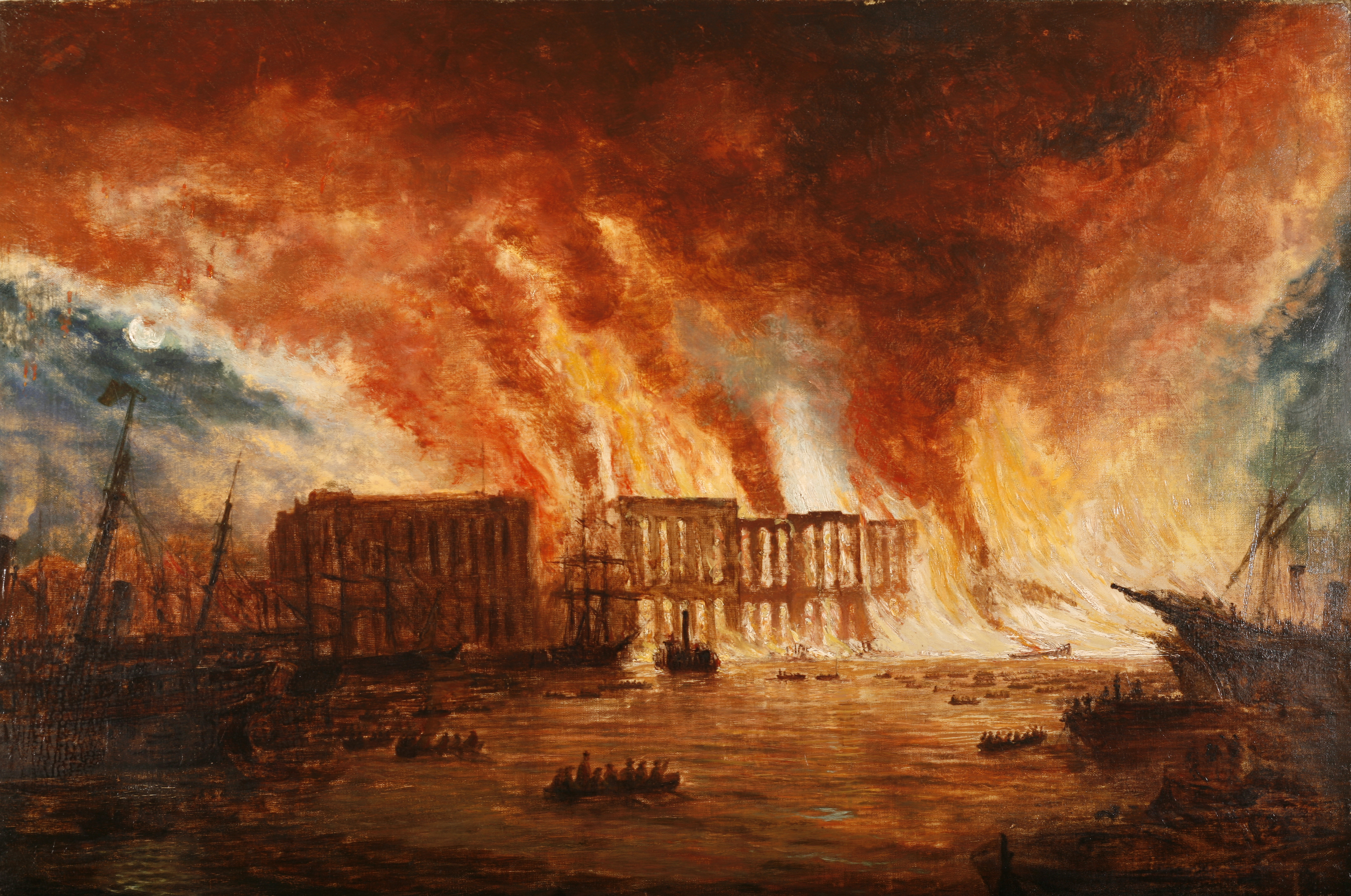 Power, Creativity, and Destruction in Turner's Fires